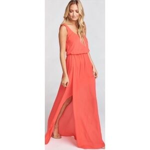 Show Me Your Mumu Kendall Maxi dress Hibiscus XS